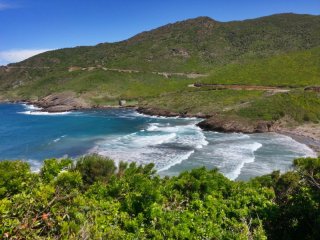 Korsika, Cap Corse, Bucht mit ohne Menschen